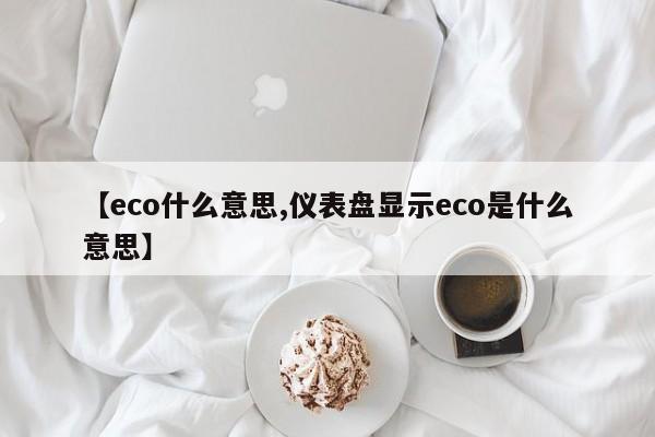 【eco什么意思,仪表盘显示eco是什么意思】